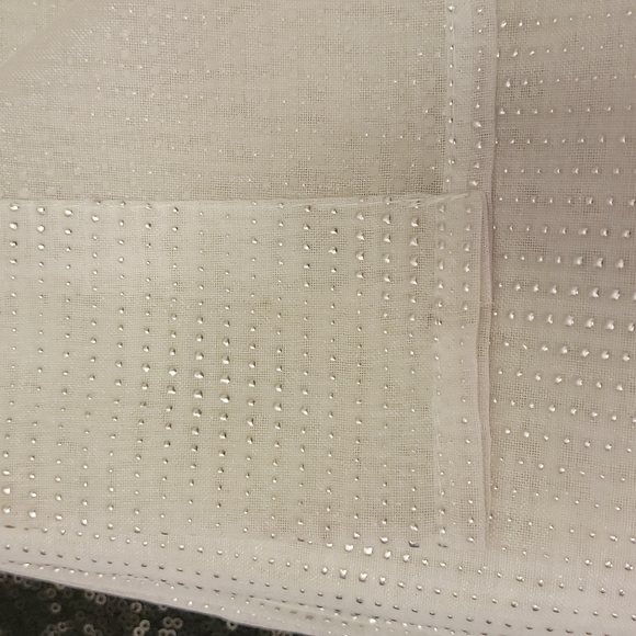 Kensie Home White Sheer Curtains 2Pcs - Picture 5 of 5